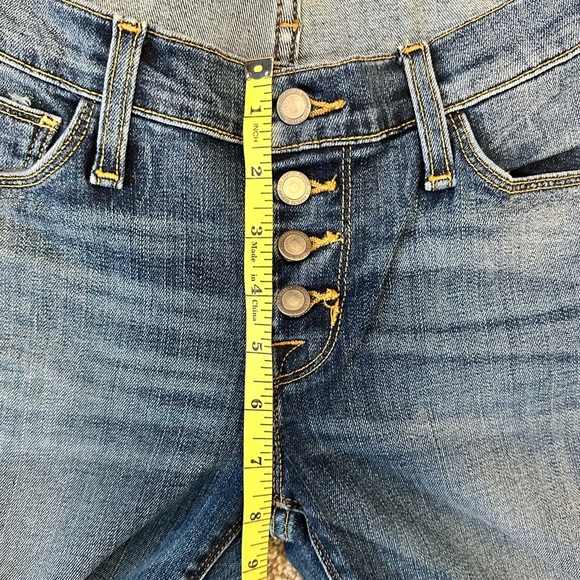 Hudson Jeans Ciara Super Skinny Exposed Button Low Rise Size 25 NWT $198 MSRP - Picture 14 of 14